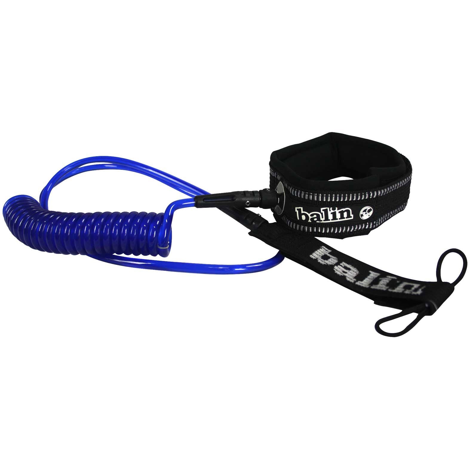 BALIN - Leash SUP Knee - Monster Coil (8mm) - Blue