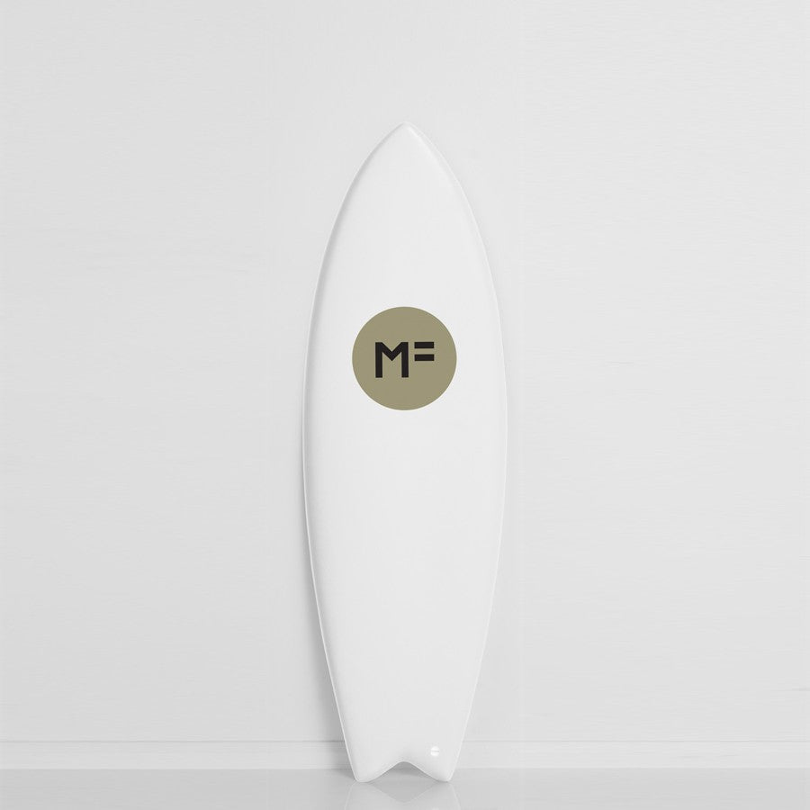 MF Mick Fanning - Kuma Fish 5'8 Future - White