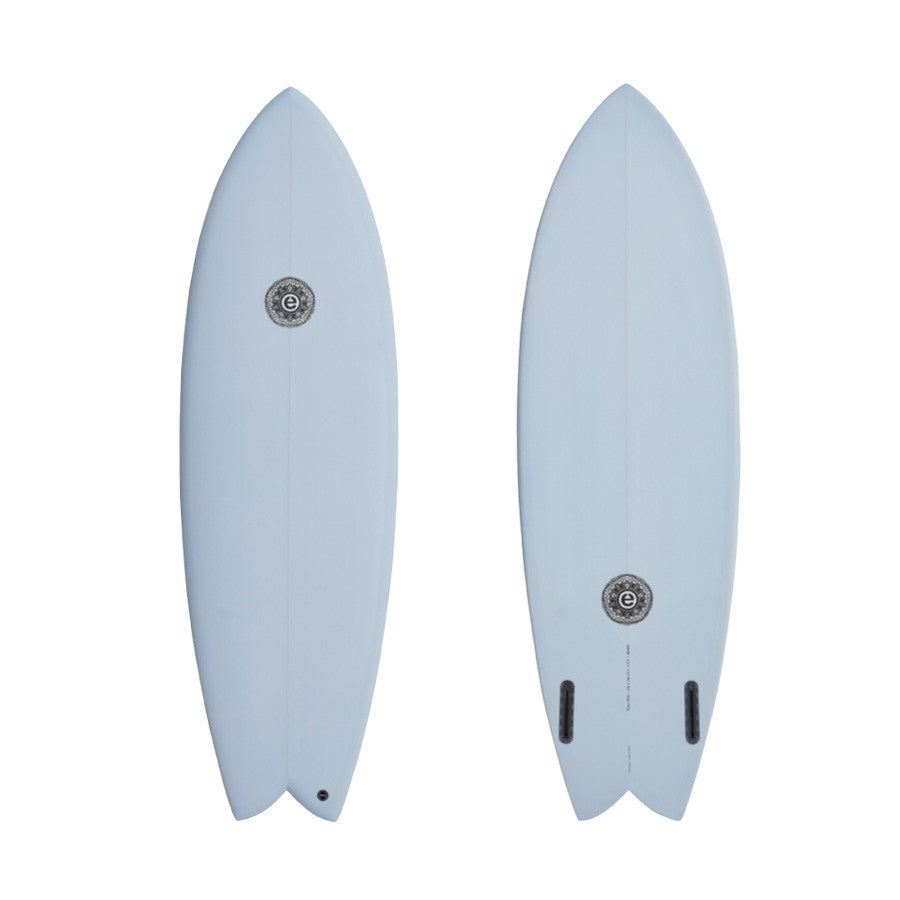 ELEMNT SURF - Twin Fish 5'8 Epoxy - Sky Blue (Futures)