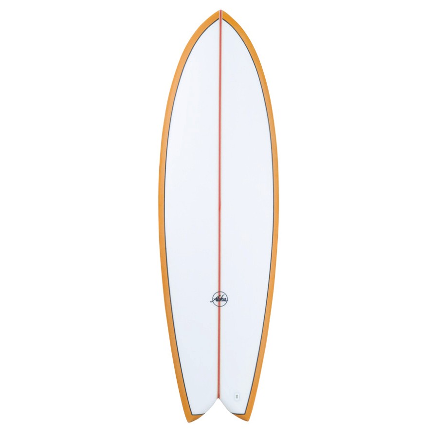 Aloha Surfboards - Keel Twin PU PVCP Mustard - 5'8 - Futures