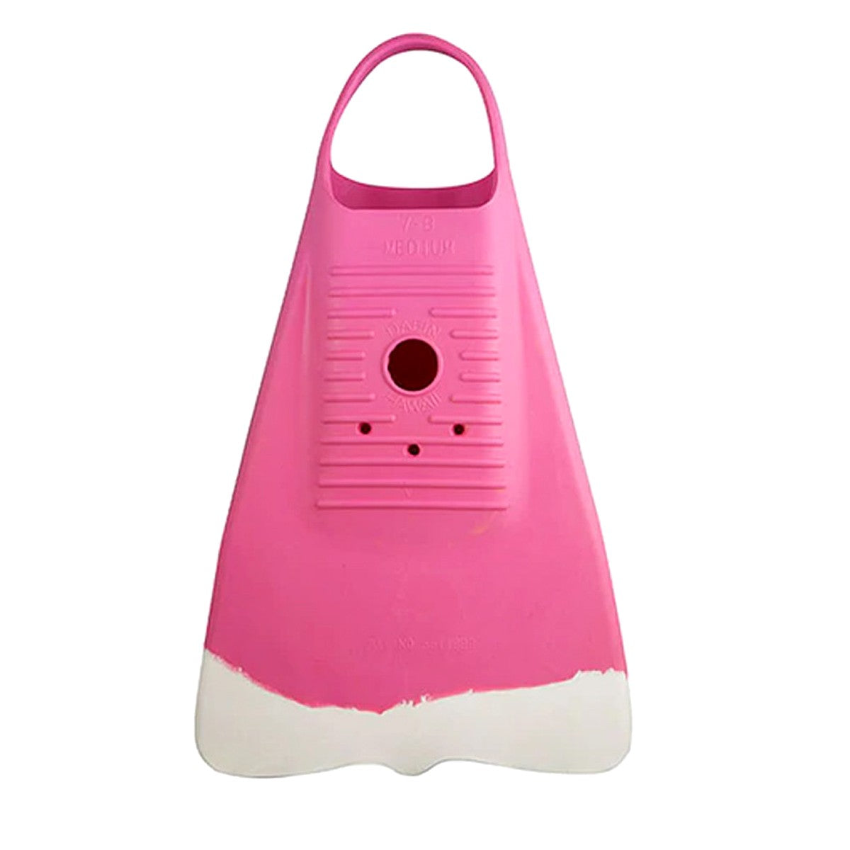 DA FIN - Palmes bodyboard et bodysurf - Pink / White