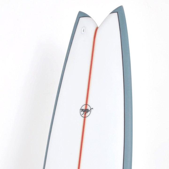 Aloha Surfboards - Keel Twin PU PVCP Blue - 5'8 - Futures