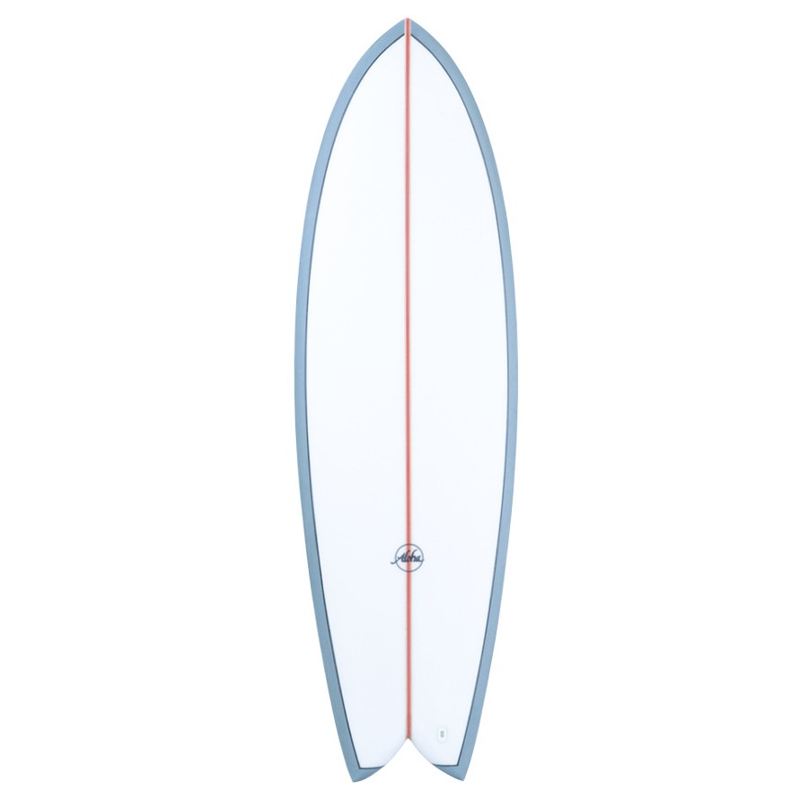 Aloha Surfboards - Keel Twin PU PVCP Blue - 5'9 - Futures