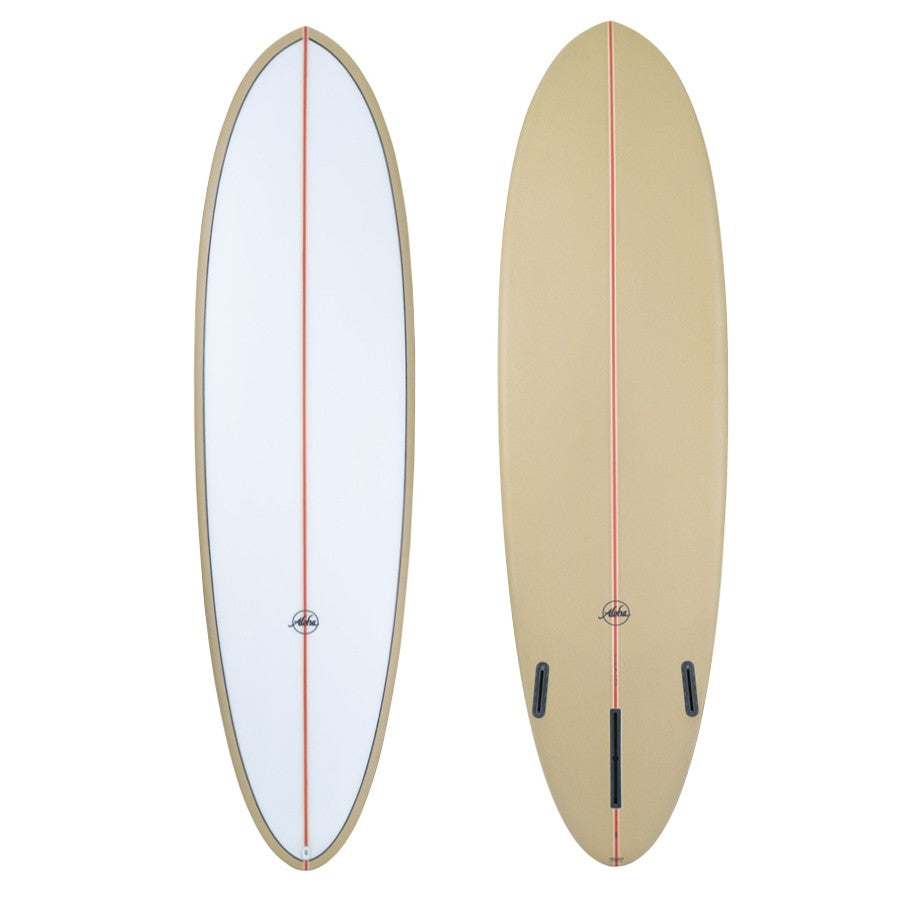 ALOHA Surfboards - Fun Division Mid 6'8 (PU) PVCP Sand - Futures