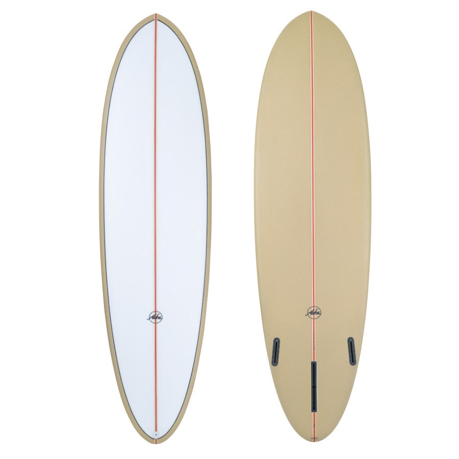 ALOHA Surfboards - Fun Division Mid 7'0 (PU) PVCP Sand - Futures