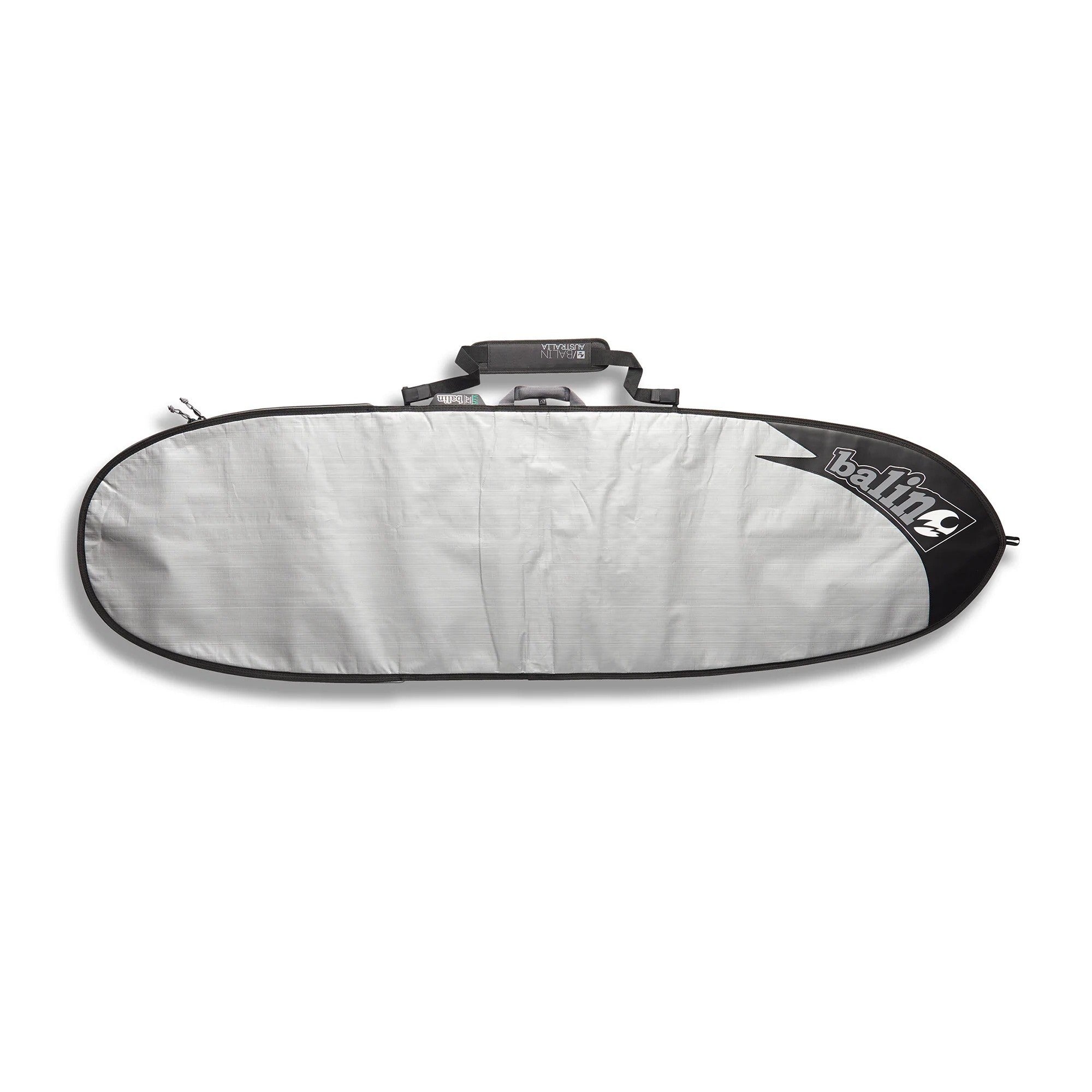 BALIN - Funda tabla de surf 1 tabla - UTE - Mini Malibu 5mm - Gris