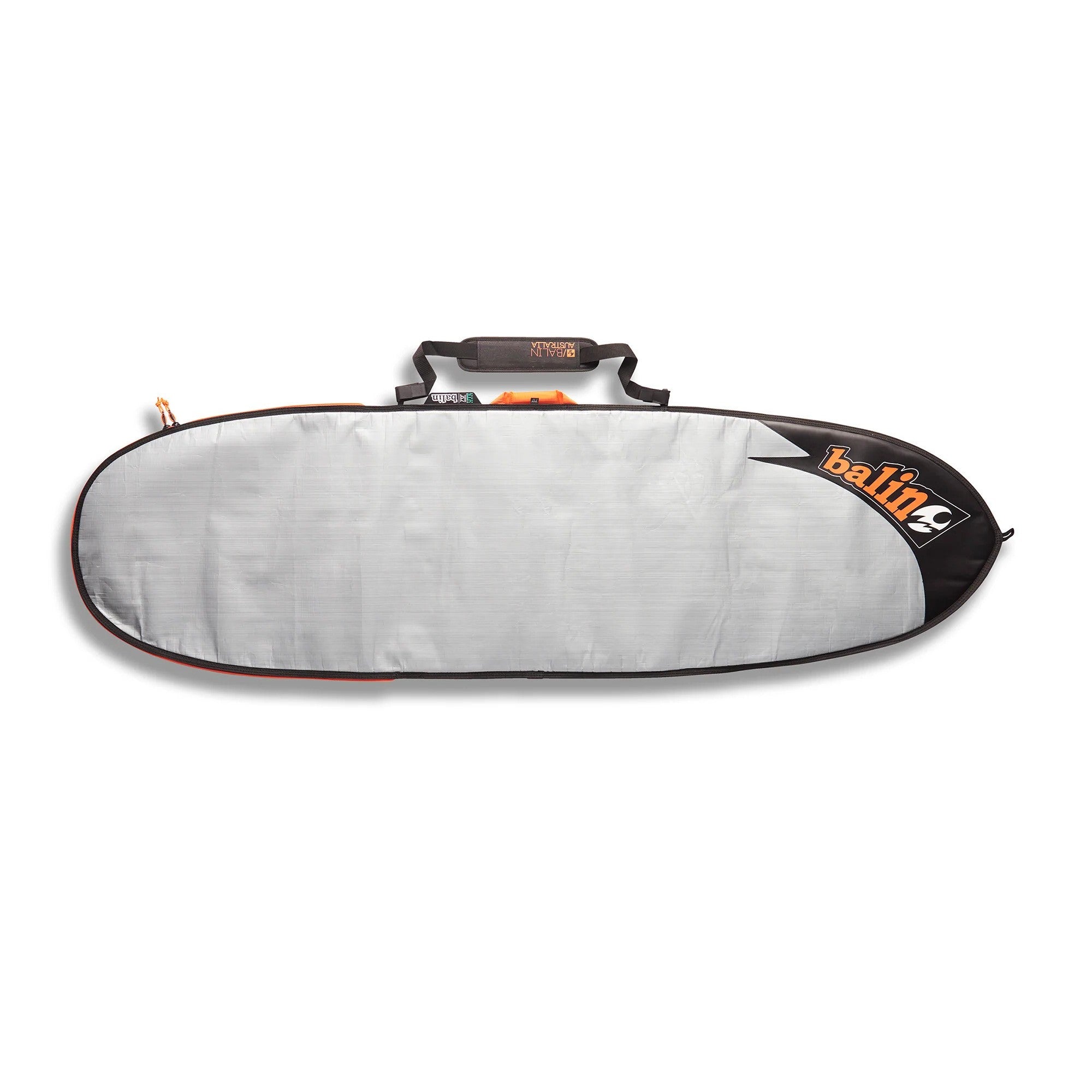 BALIN - Housse de surf 1 planche - UTE - Mini Malibu 5mm - Orange