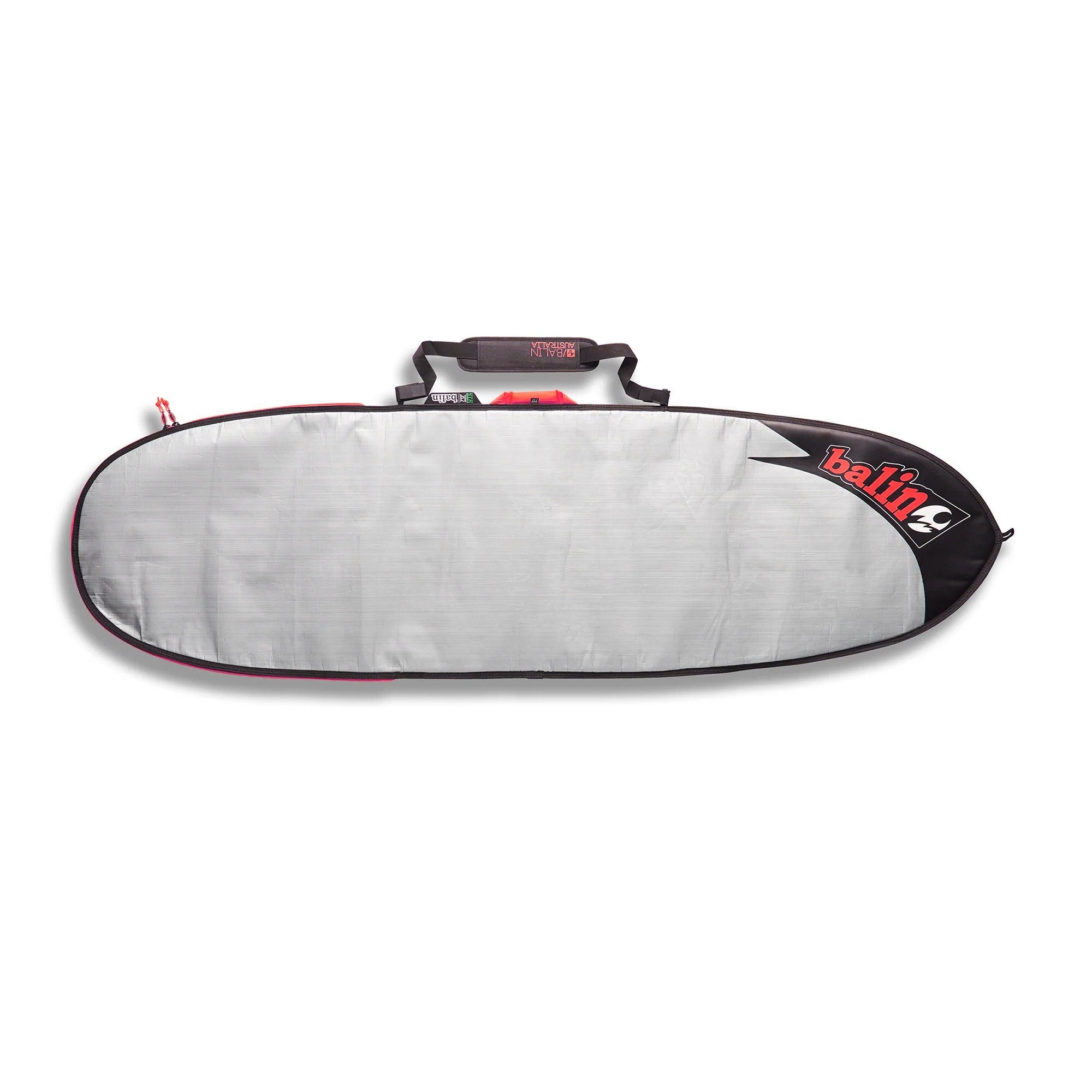 BALIN - Funda tabla de surf 1 tabla - UTE - Mini Malibu 5mm - Rojo