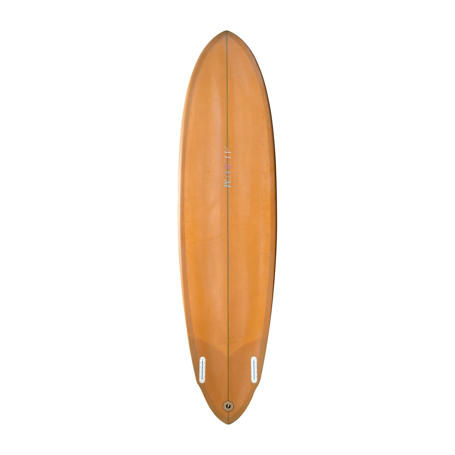 ALBUM Surfboards - Darkness Twin 7'4 (PU) - Burnt Orange