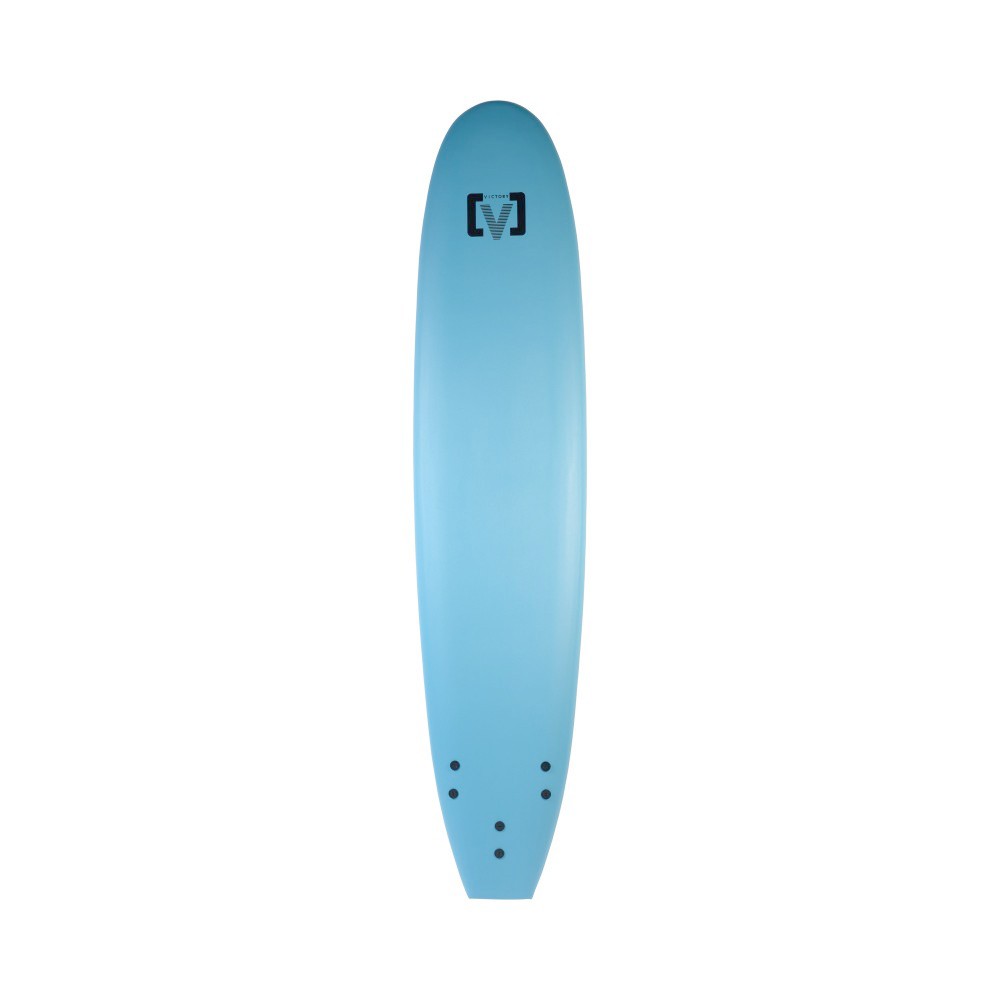 VICTORY - EPS Softboard - Planche de surf en Mousse - Longboard 9'0 - Light Blue