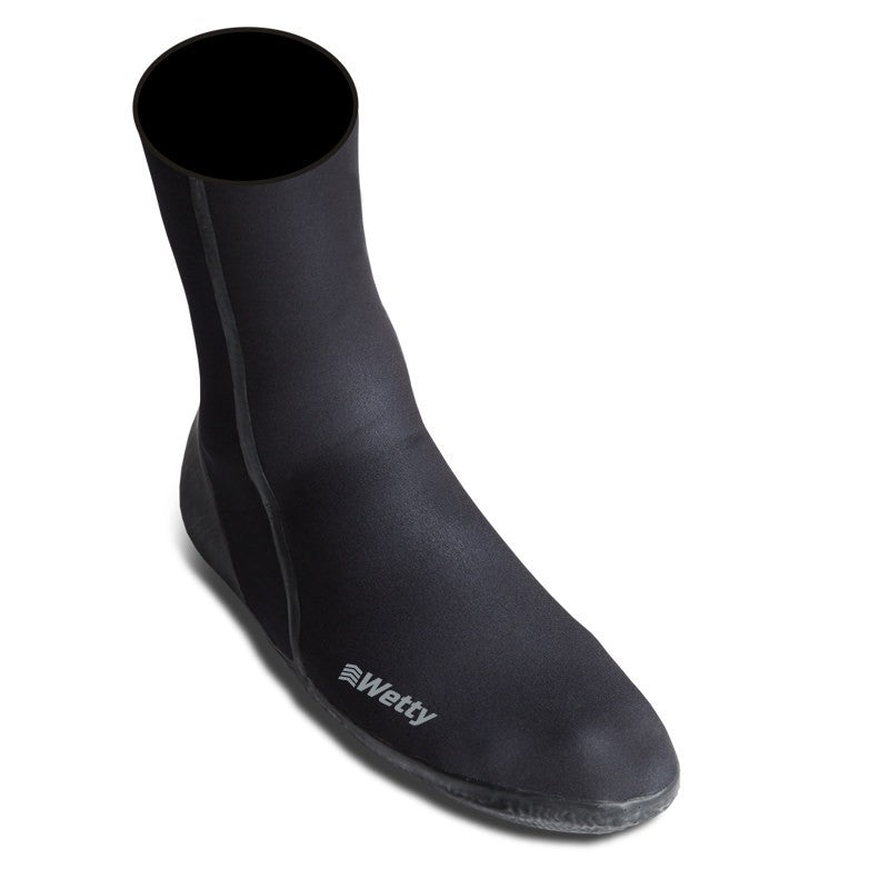 WETTY - Chaussons Neoprene surf - Barefoot - 3mm - Black