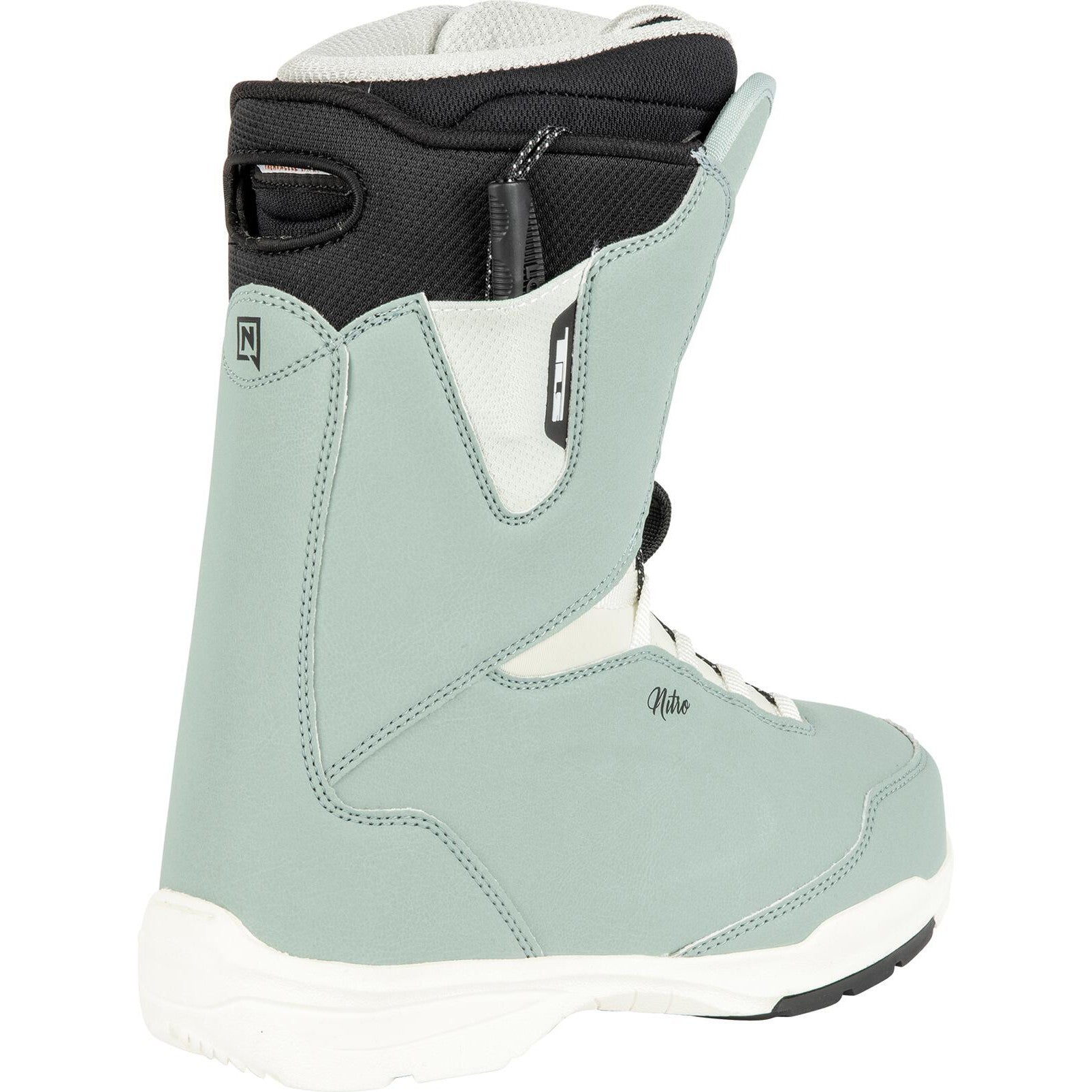 Tablas de snowboard NITRO - Botas Scala TLS para mujer 2023 - Blanco hielo