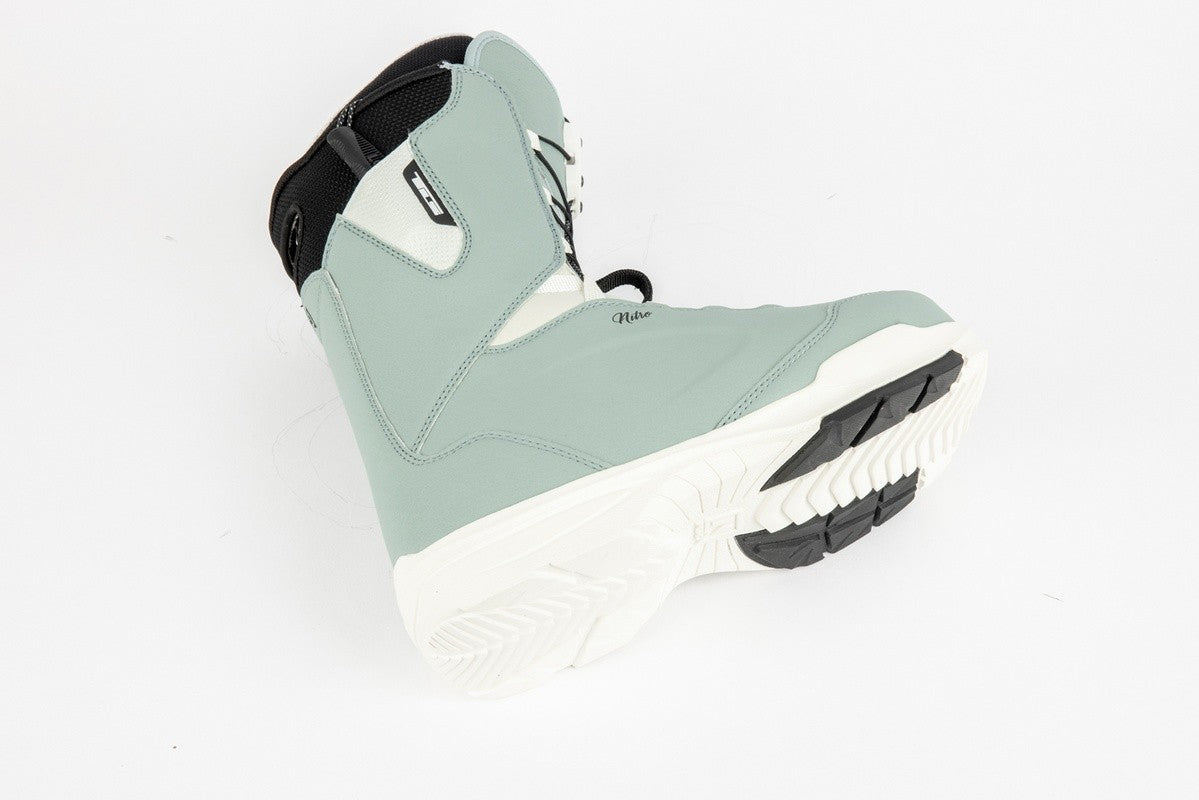 Tablas de snowboard NITRO - Botas Scala TLS para mujer 2023 - Blanco hielo