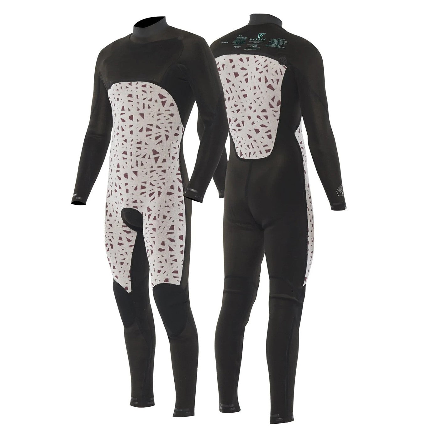 VISSLA - Traje completo 7SEAS - 5/4MM - Negro