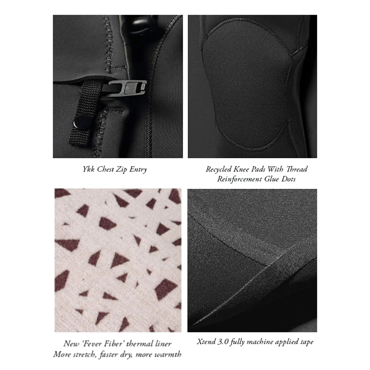 VISSLA - Traje completo 7SEAS - 5/4MM - Negro