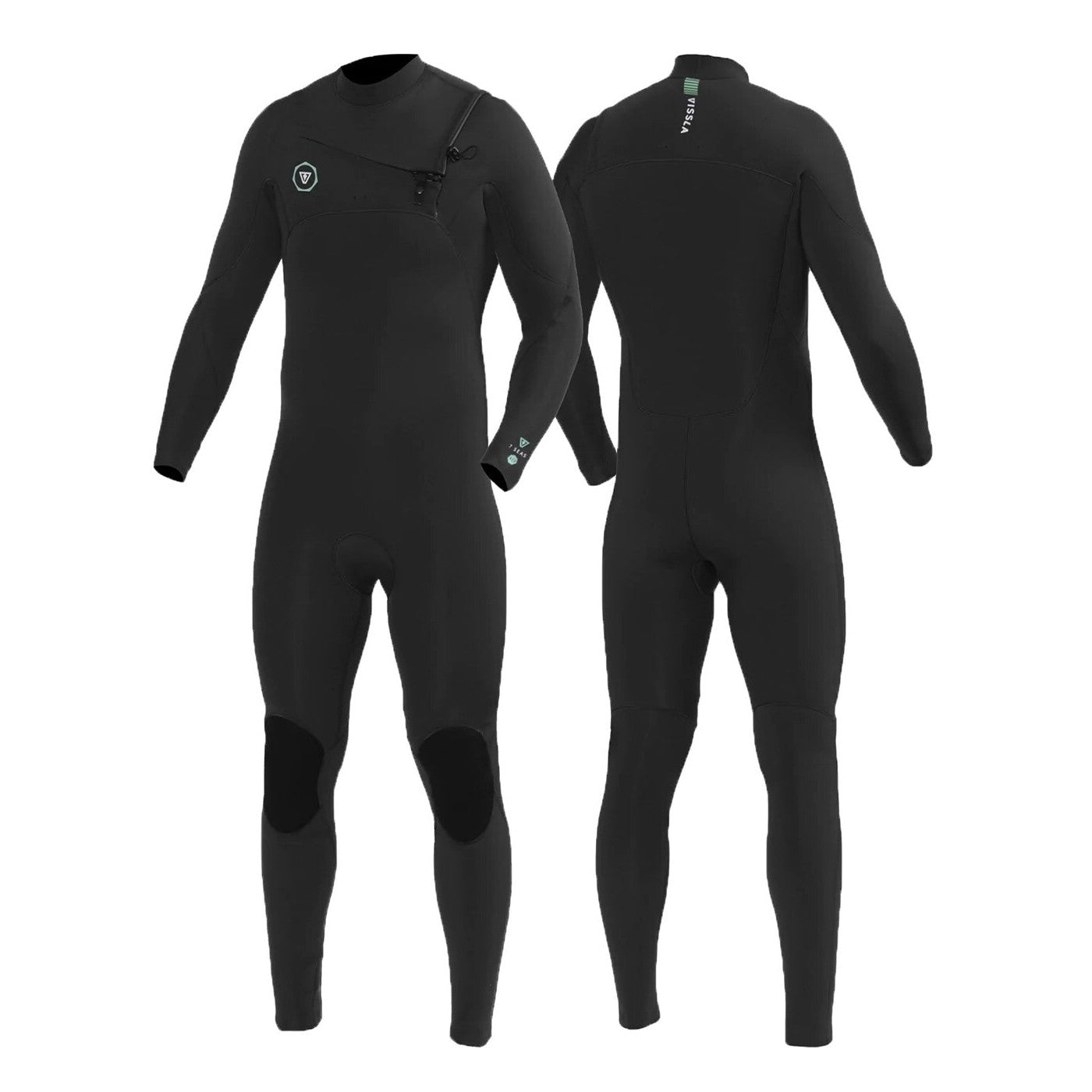 VISSLA - 7SEAS Fullsuit - 5/4MM - Black