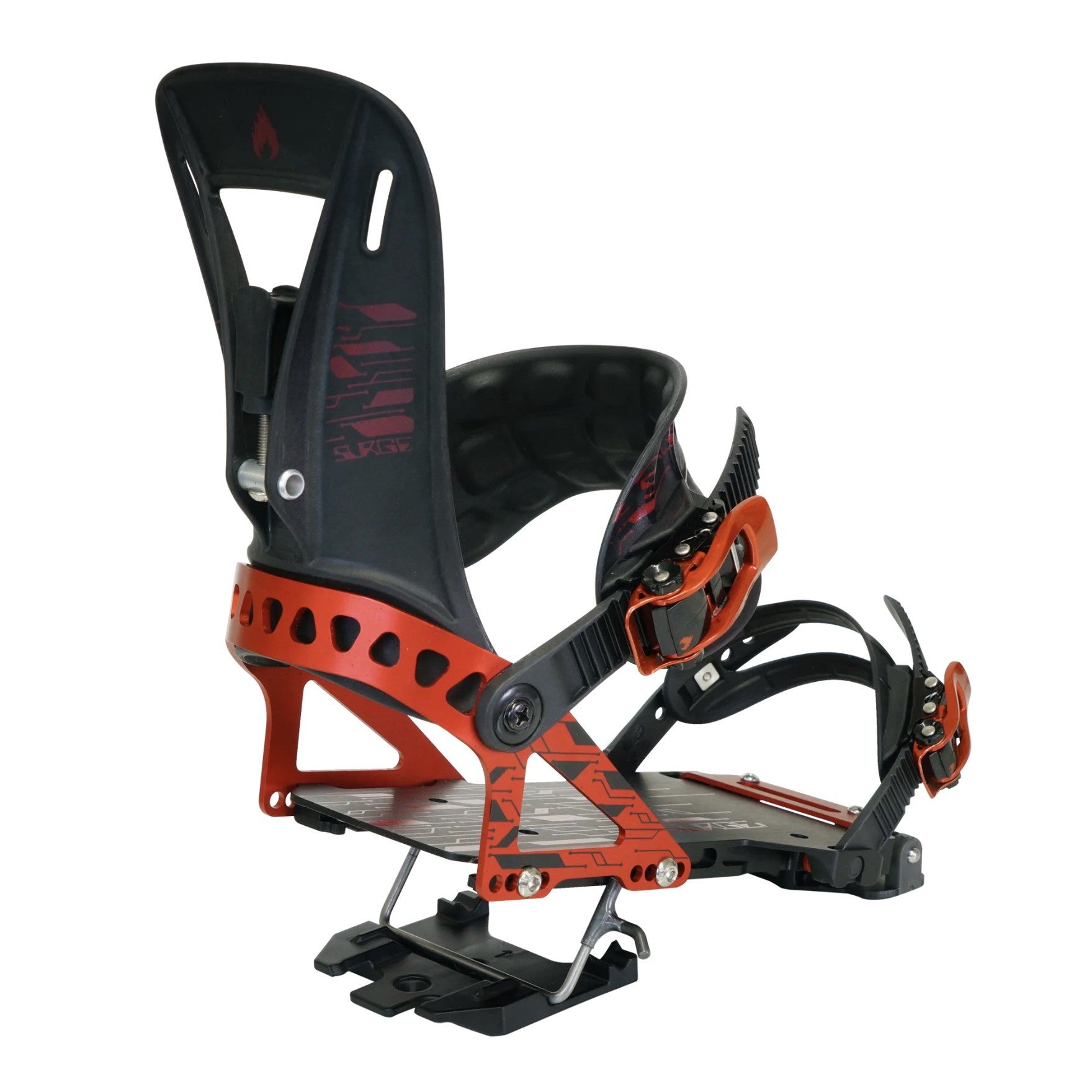 Spark - Fijaciones divididas Surge ST 2023 - Rojo