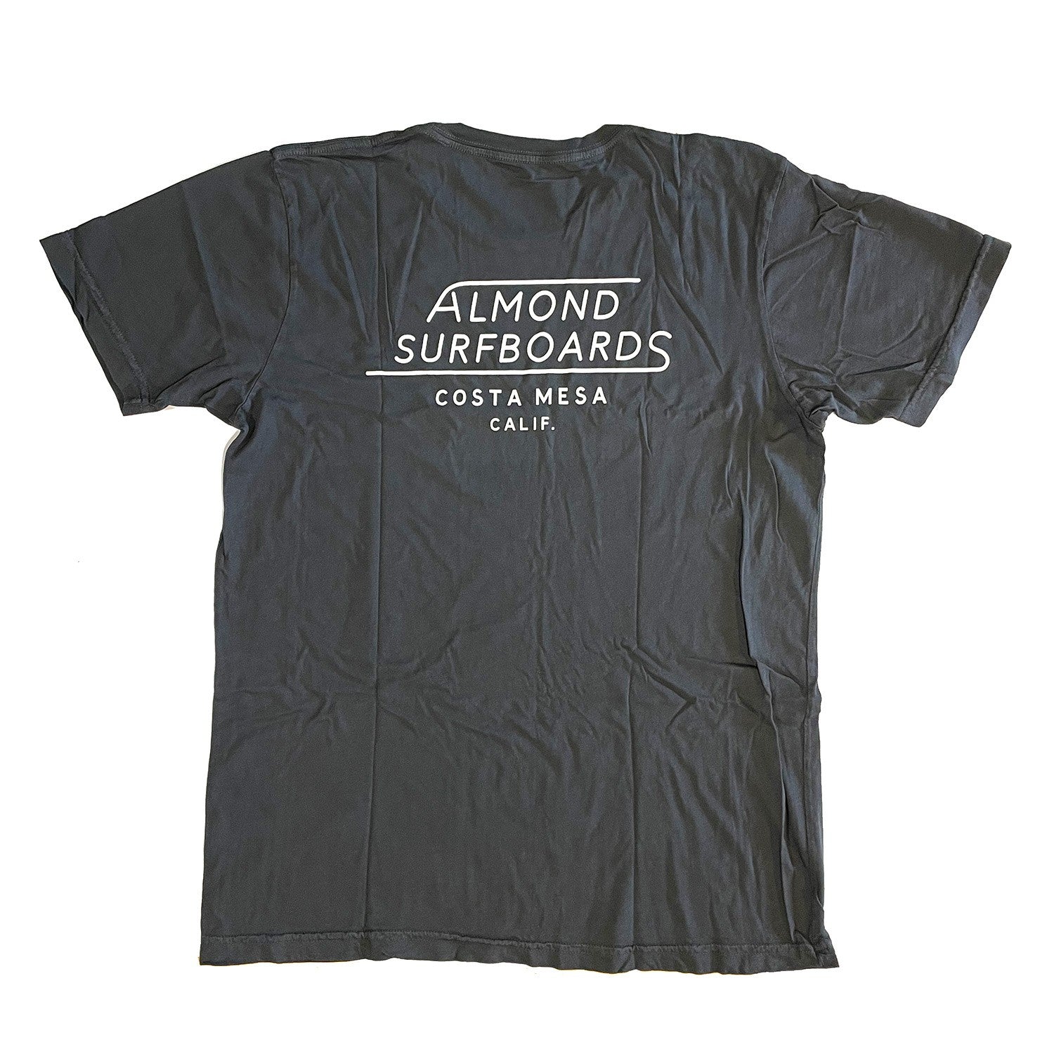 ALMOND Surfboards - Mesa Tee - Washed Black
