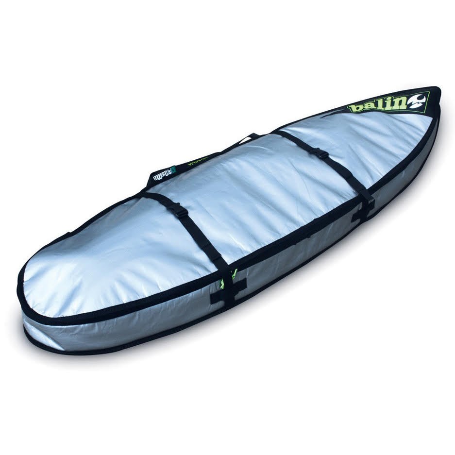 BALIN - Double housse de surf 2 planches - UTE - Shortboard 10mm - Green