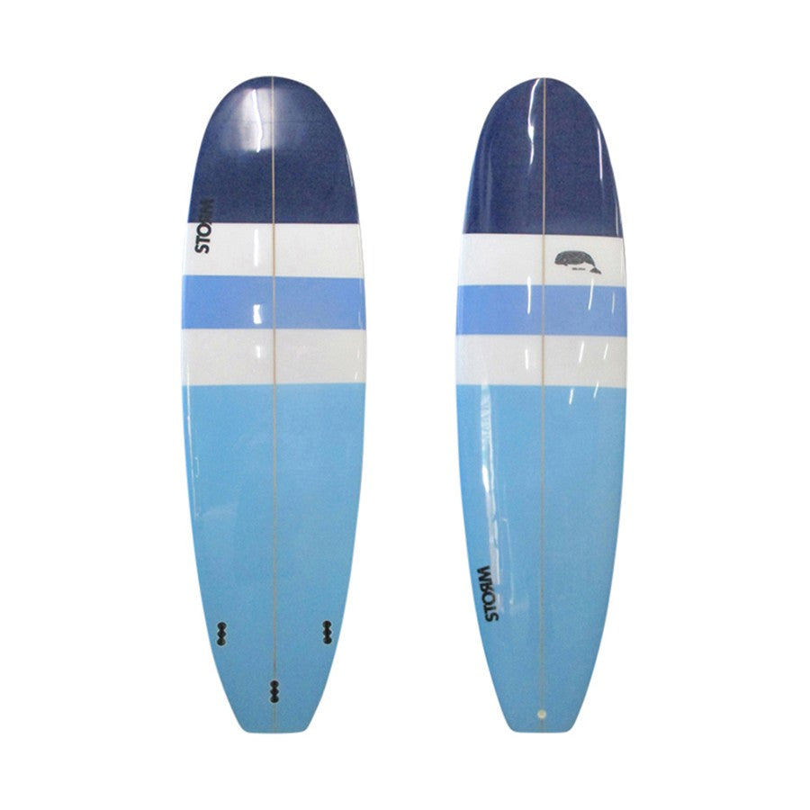 STORM Surfboard - Mini Malibu - 7'4 - Beluga LB4