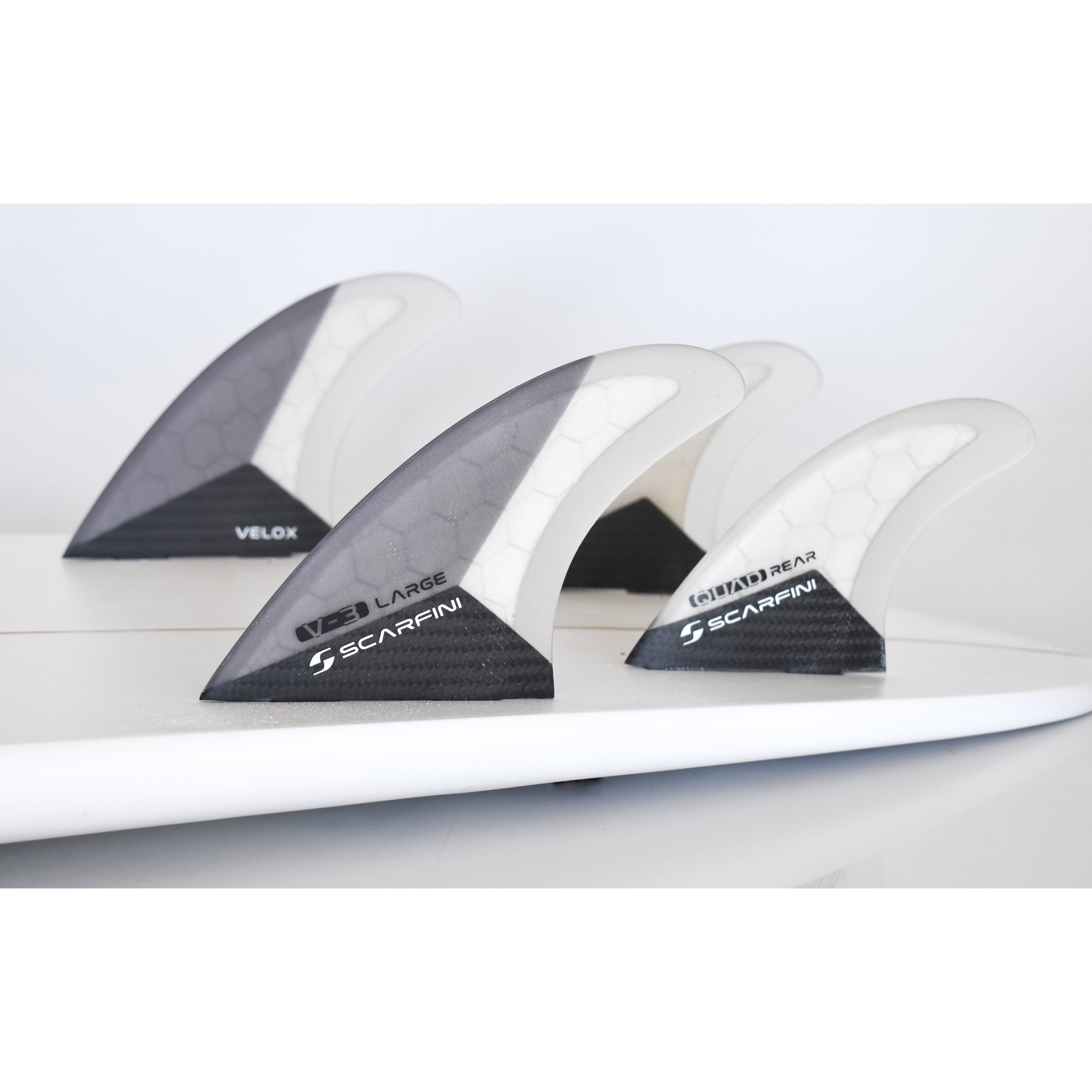 SCARFINI - VELOX CARBON 5 Fins - Taille L (Futures)