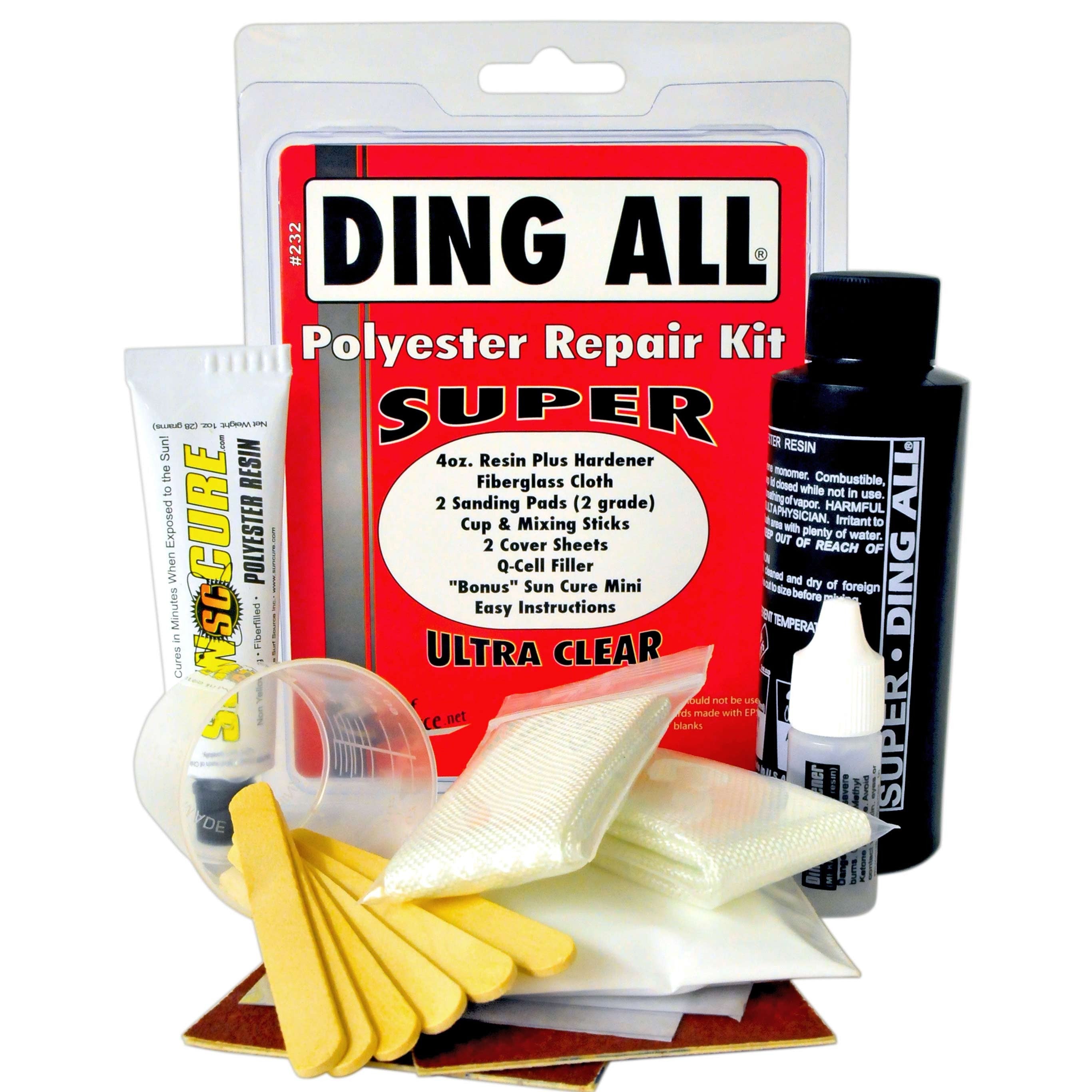 DING ALL - Kit Reparation - Polyester (60 ml)