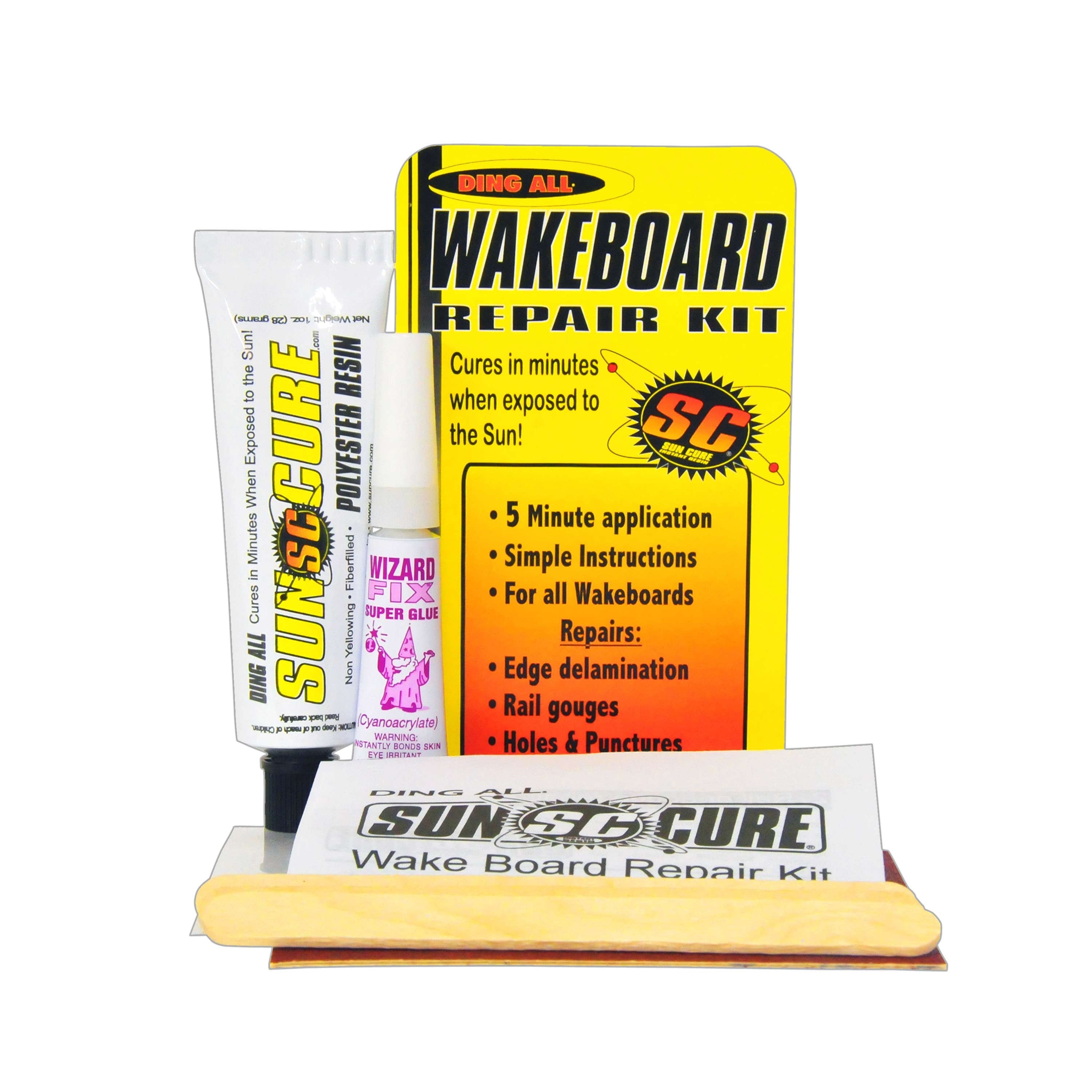 DING ALL - Kit Reparation Wakeboard - Polyester - 30 ml