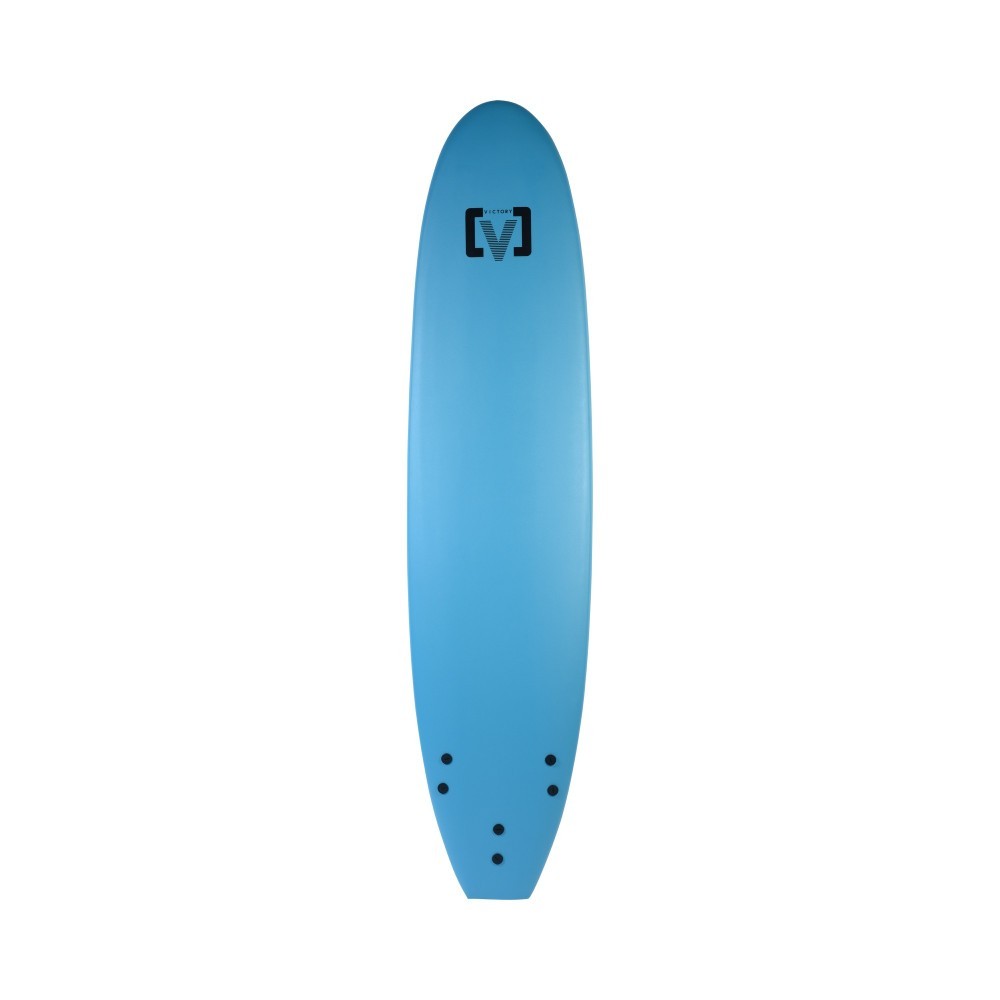 VICTORY - EPS Softboard - Planche de surf en Mousse - Malibu High Volume 8'0 - Light Blue