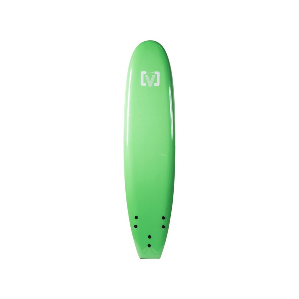 VICTORY - EPS Softboard - Planche de surf en mousse - Malibu 7'0 Wide - Green