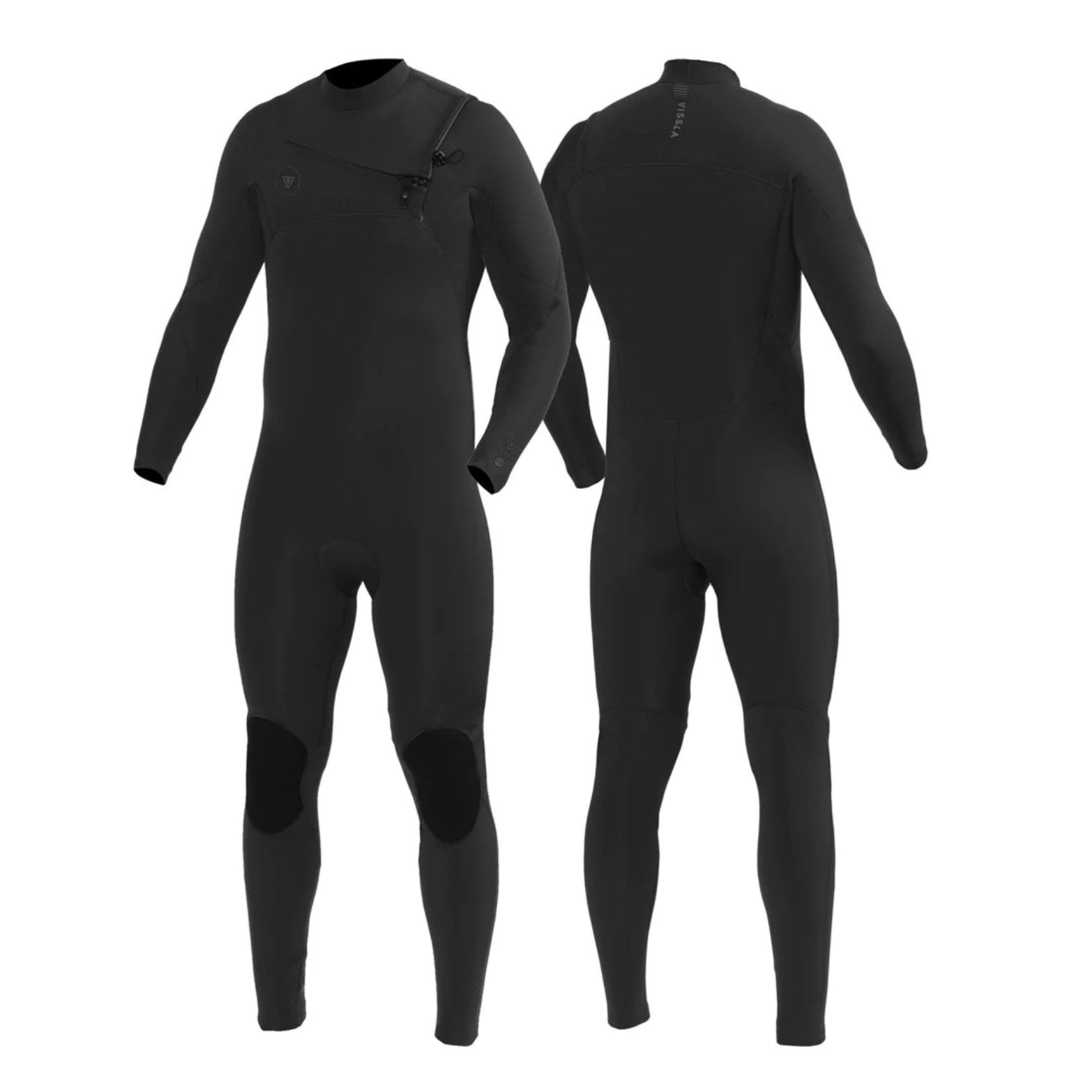 VISSLA - Traje completo 7SEAS - 3/2MM - Negro sigiloso