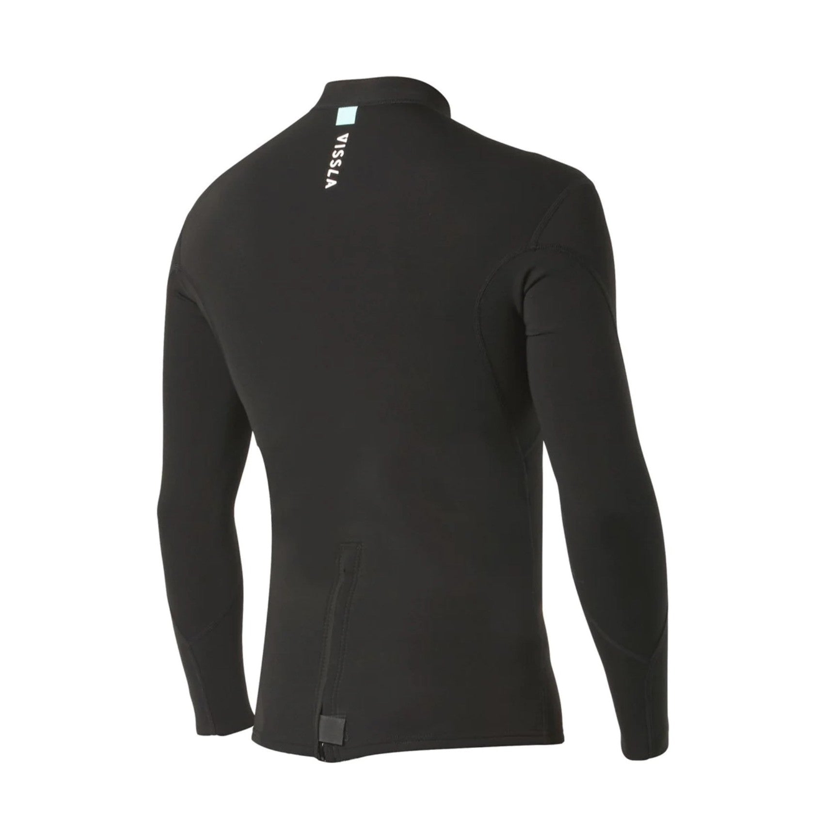 VISSLA - Chaqueta 7SEAS de manga larga con cremallera trasera - 1MM - Negro