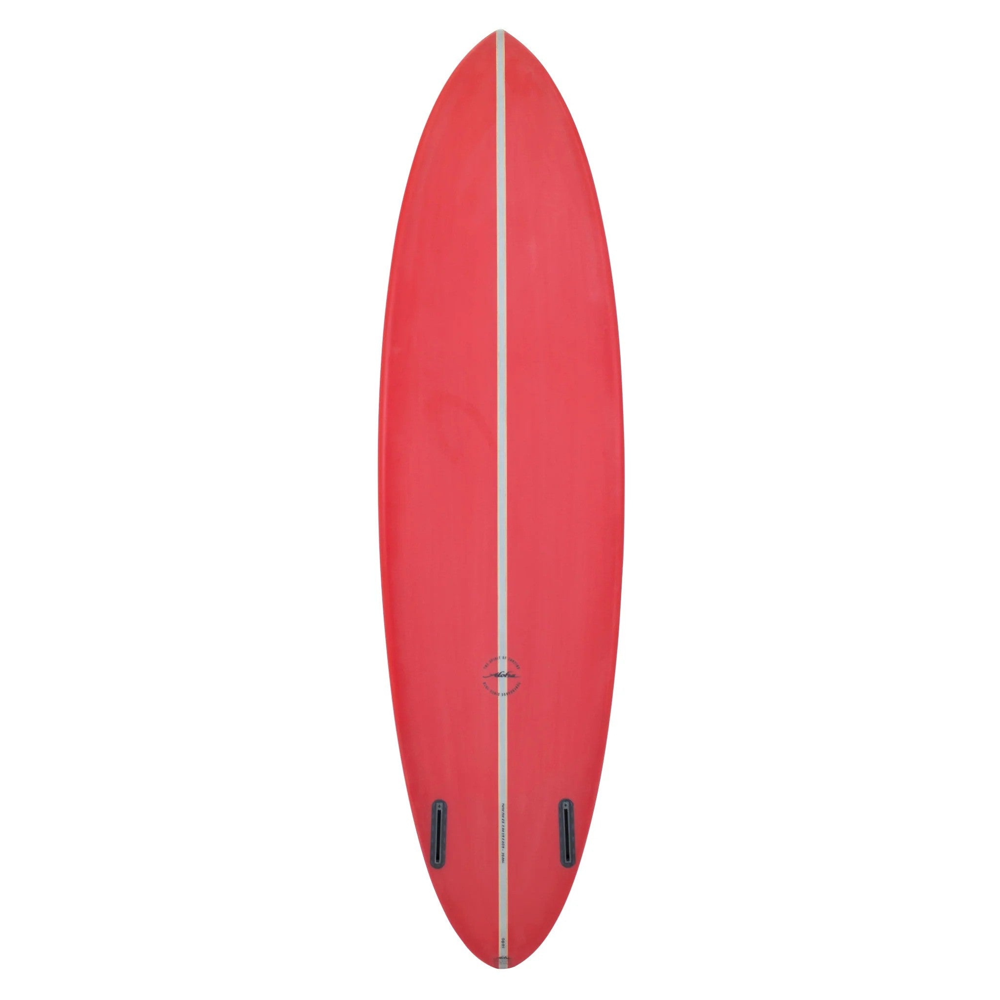 ALOHA Surfboards - Twin Pin 7'0 (PU) PVCP Futures - Red