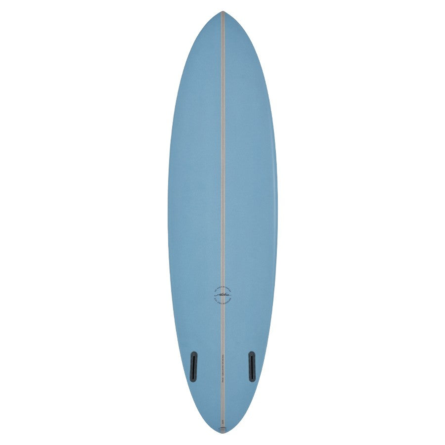 ALOHA Surfboards - Twin Pin 7'0 (PU) PVCP Futures - Blue