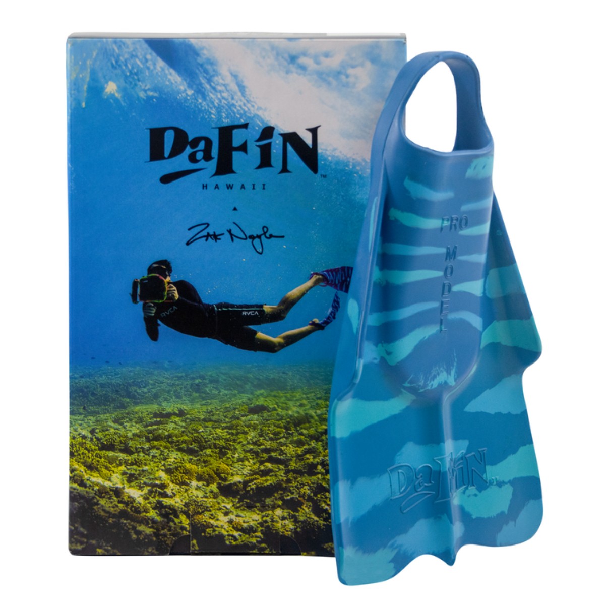 DA FIN - Palmes de bodyboard et bodysurf - Zak Noyle- Ocean Blue