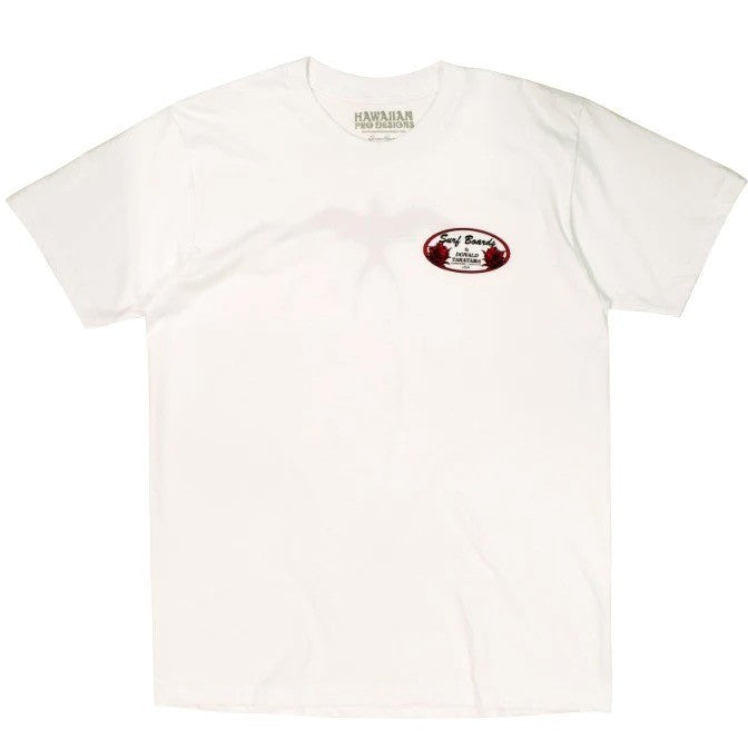 TAKAYAMA - T-shirt Red Bird - White