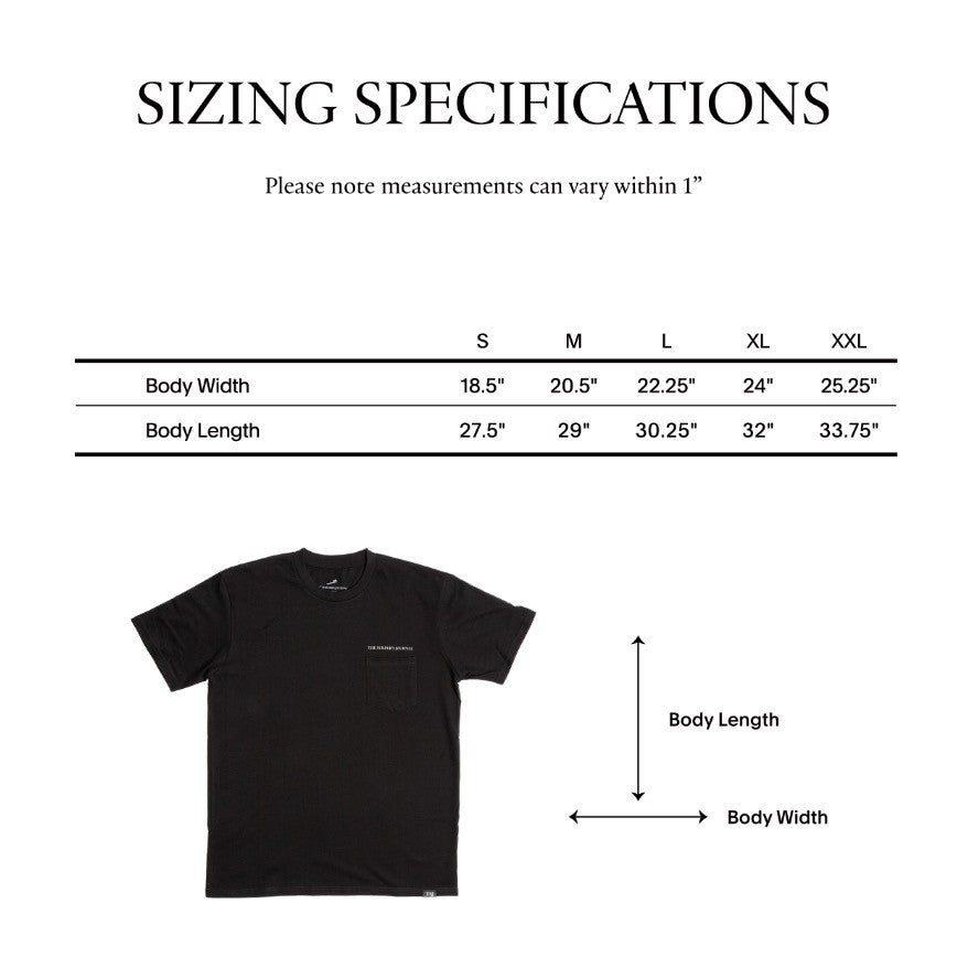 THE SURFER'S JOURNAL - Moonwalk T-shirt - Black