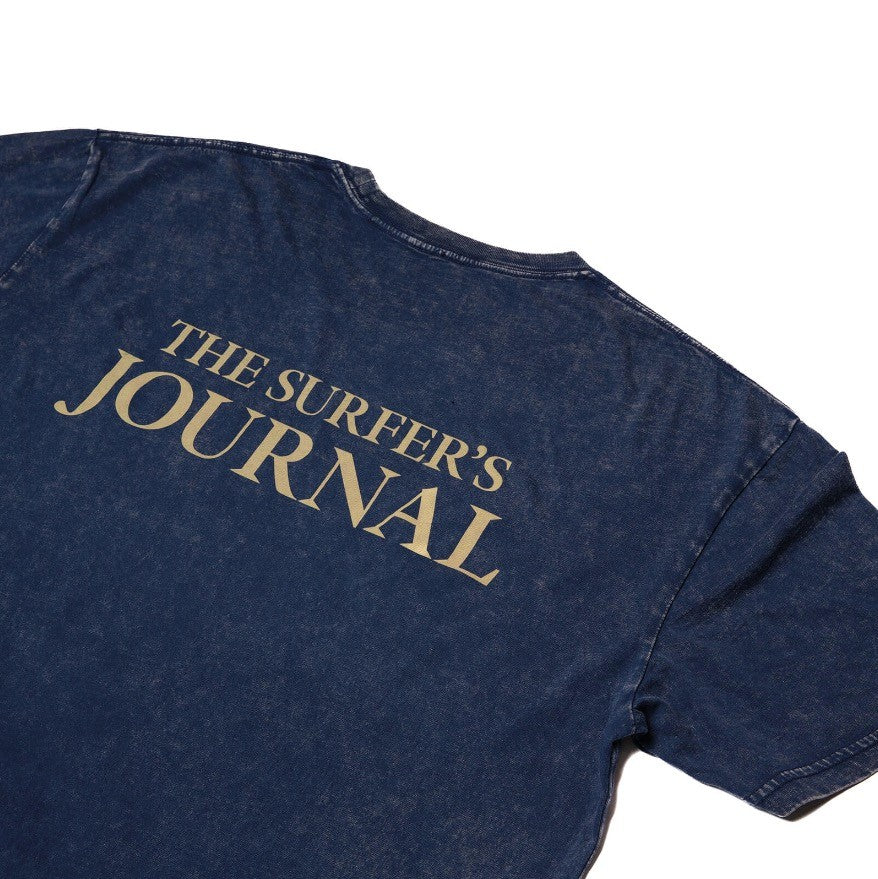 THE SURFER'S JOURNAL - Staple Short Sleeve T-shirt - Navy