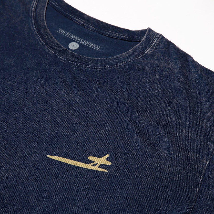 THE SURFER'S JOURNAL - Staple Short Sleeve T-shirt - Navy