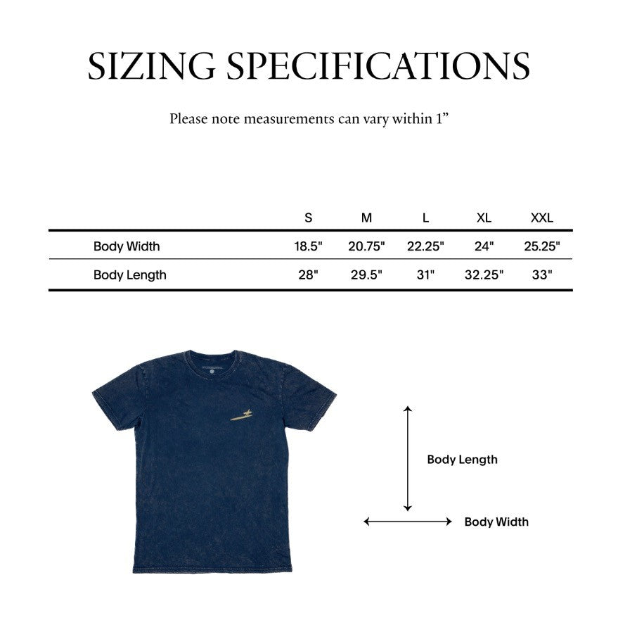 THE SURFER'S JOURNAL - Staple Short Sleeve T-shirt - Navy