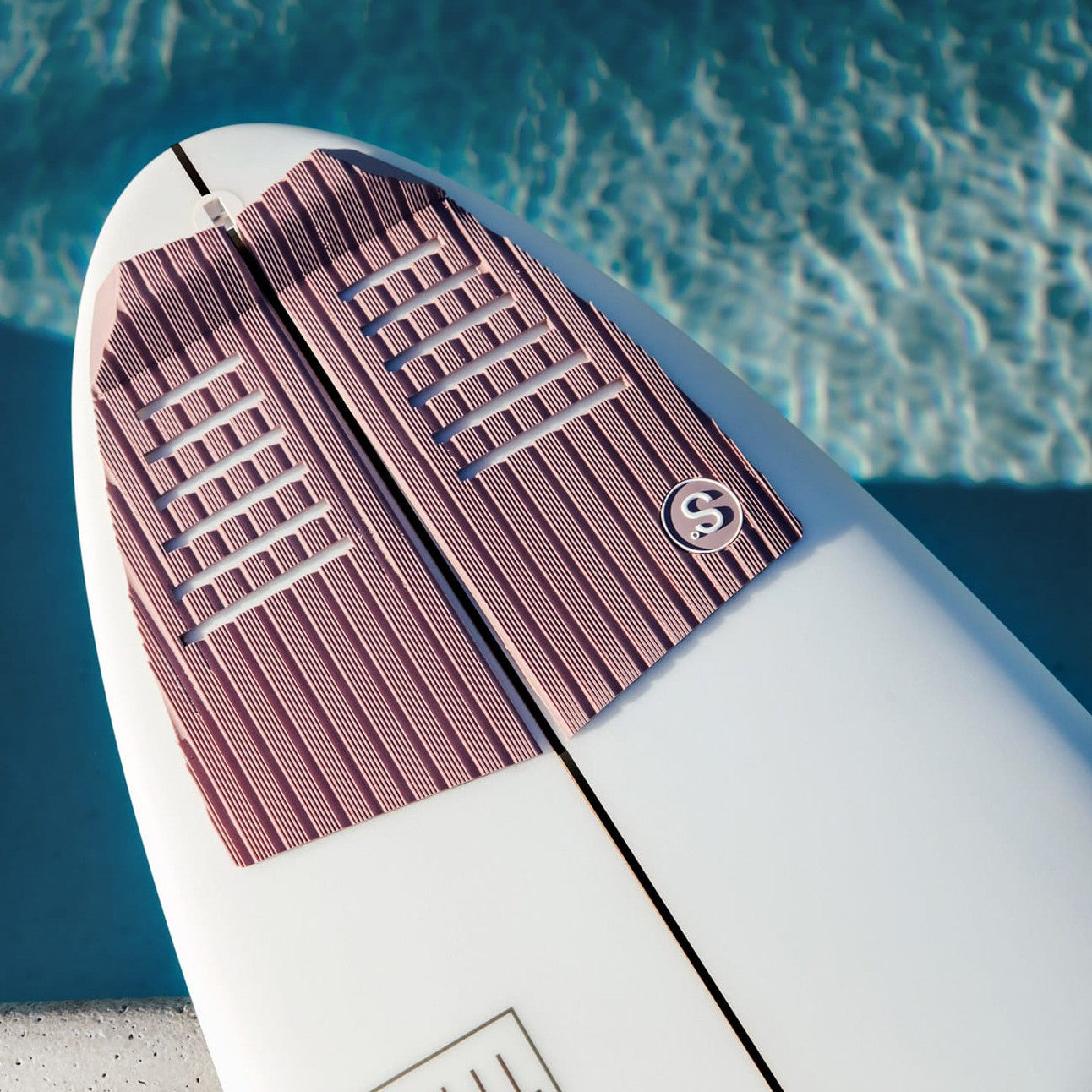 SYMPL NO 1 - Traction Pad Surf - Maroon