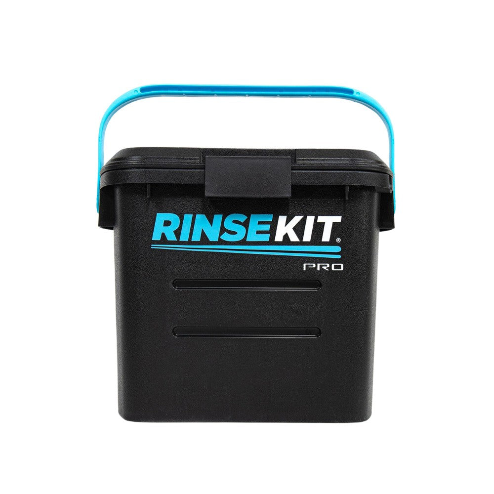 RINSEKIT PRO PACK - Douche portable autonome (avec Batterie) + Heater - Black