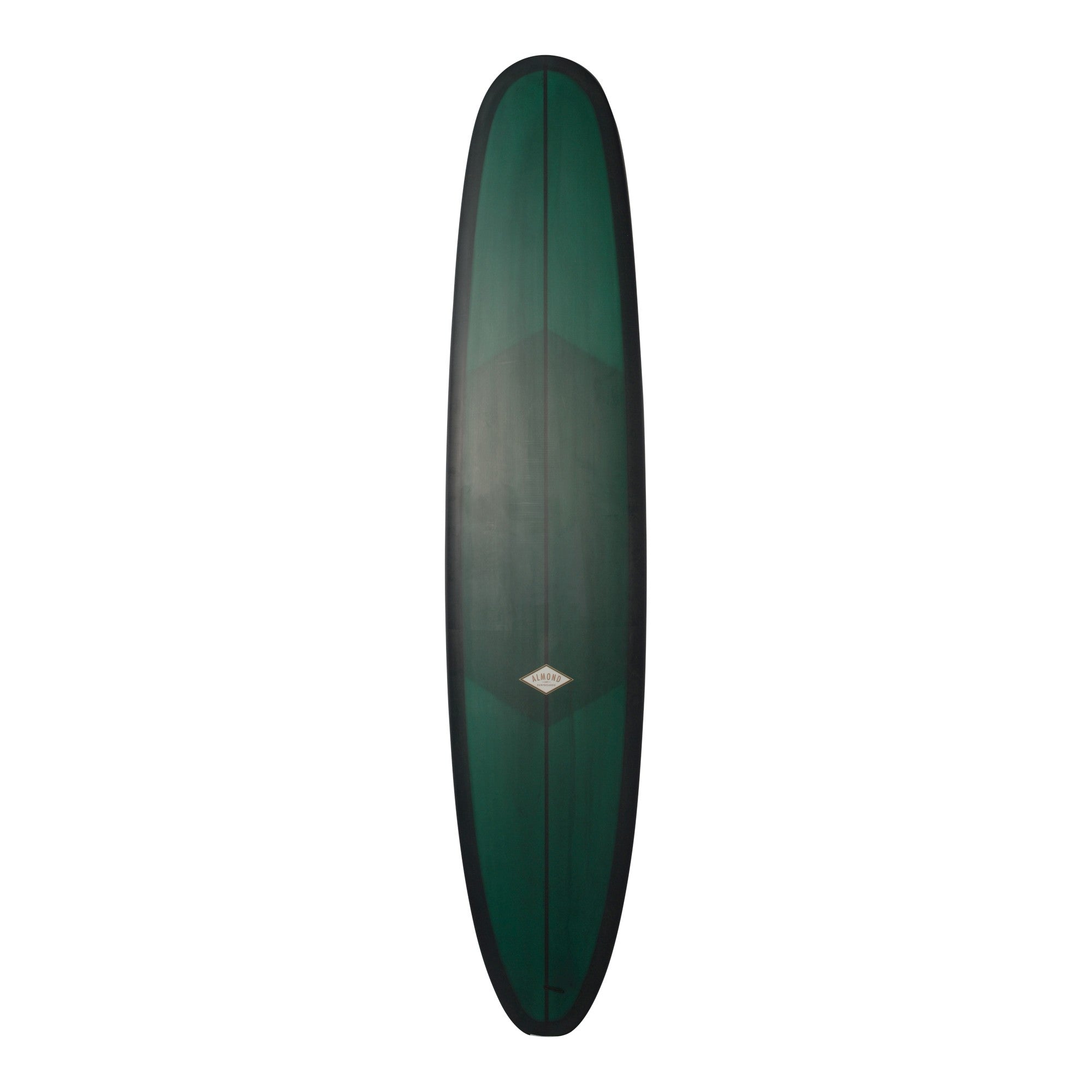 Longboard ALMOND Surf Thump 9'0 (PU) - Forest Green