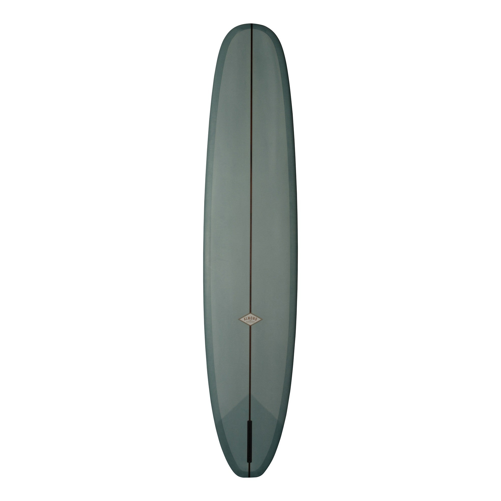 Longboard ALMOND Surf Thump 9'6 (PU) - Steel Gray
