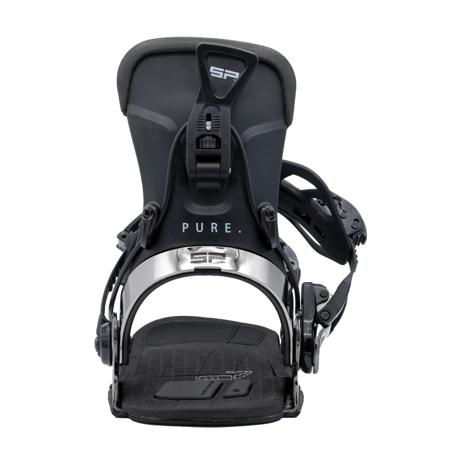 SP BINDINGS - Snowboard Bindings - Slab PURE 2025 (Multi Entry) - Gunmetal