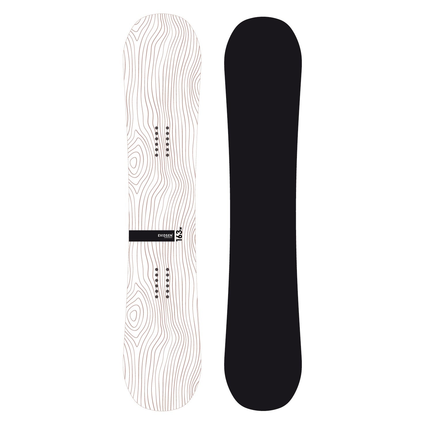 TABLAS DE SNOW EVIDSEN - 163 DE ANCHO Tabla de snowboard