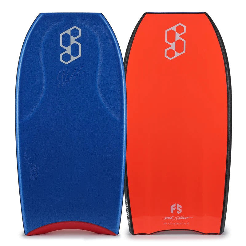 SCIENCE Bodyboard - Shayden Shrader Pro Model PP - Royal Blue / Coral