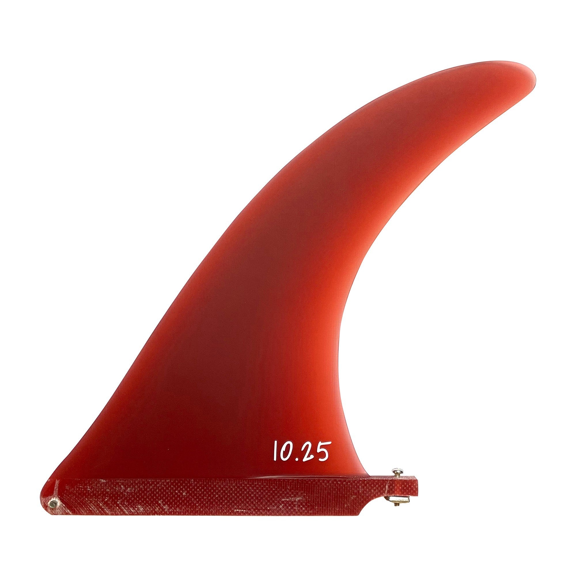 SURF SYSTEM - Dolphin Fiberglass Single Fin (Us Box) - 7" - Red