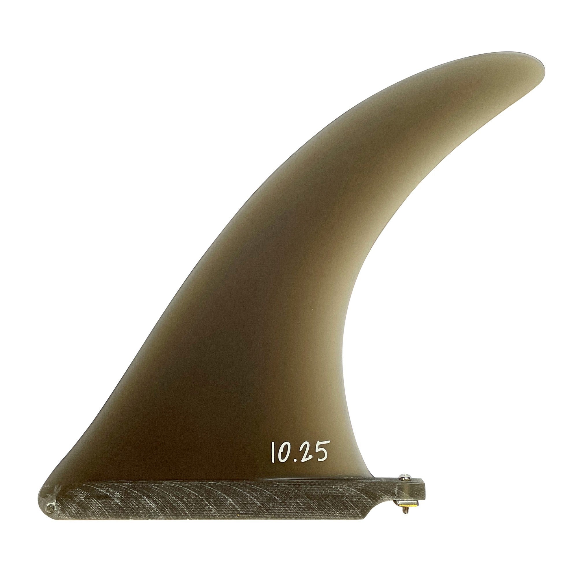 SURF SYSTEM - Dolphin Fiberglass Single Fin (Us Box) - 9.75" - Smoke