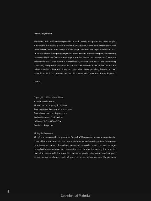 LATANA Book: Barely Exposed - How do you see the World?