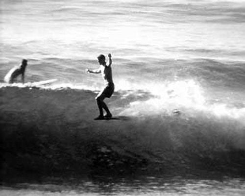 Photographie Surf Vintage JOHN SEVERSON 'Hang Ten'